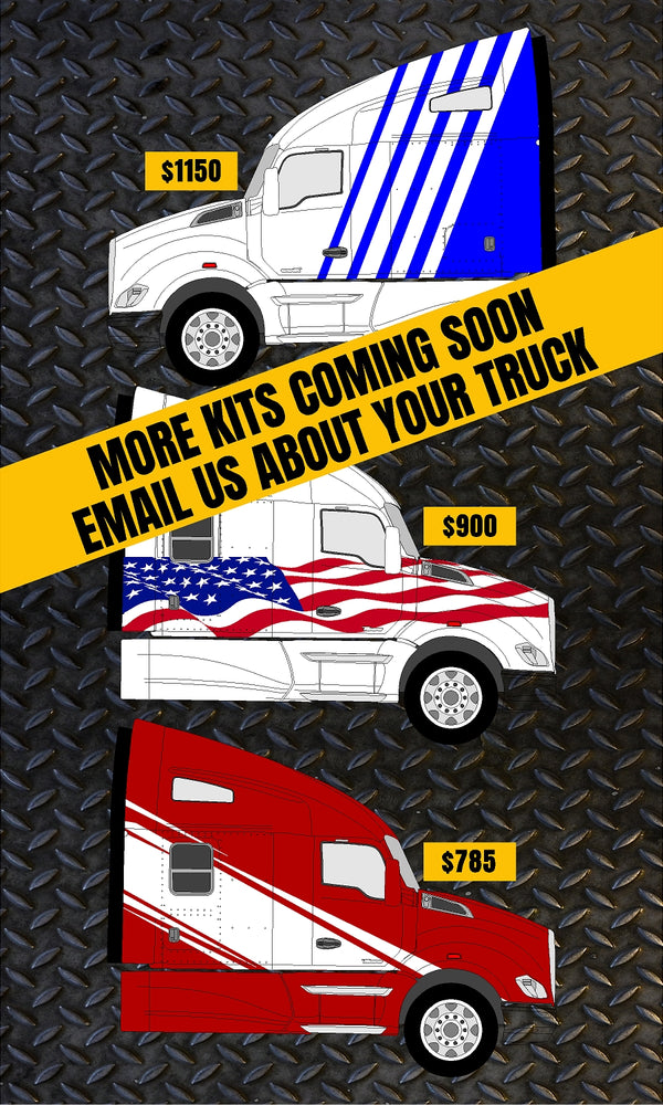 Kenworth DIY Truck Stripe Kit – Big Rig Graphics